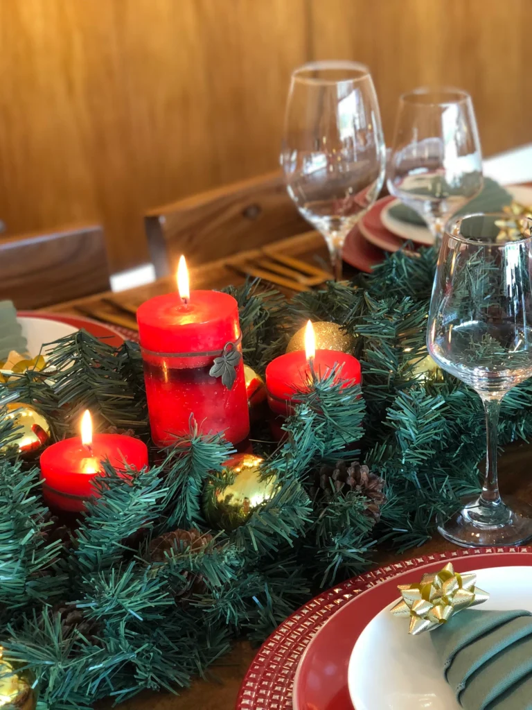 Fanciful Festive Feast Dining Area