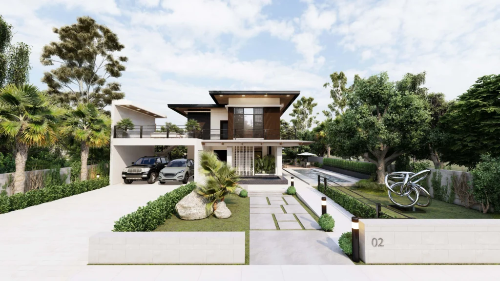 Bahay Moderno | Hacienda Filipina Model House